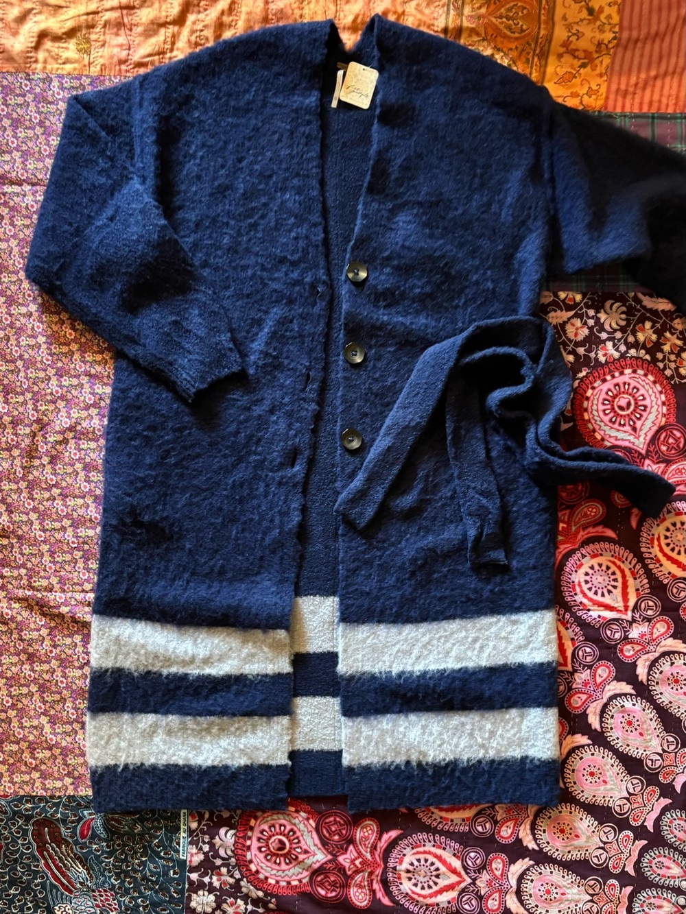 NWT Free People Maxi Cardi